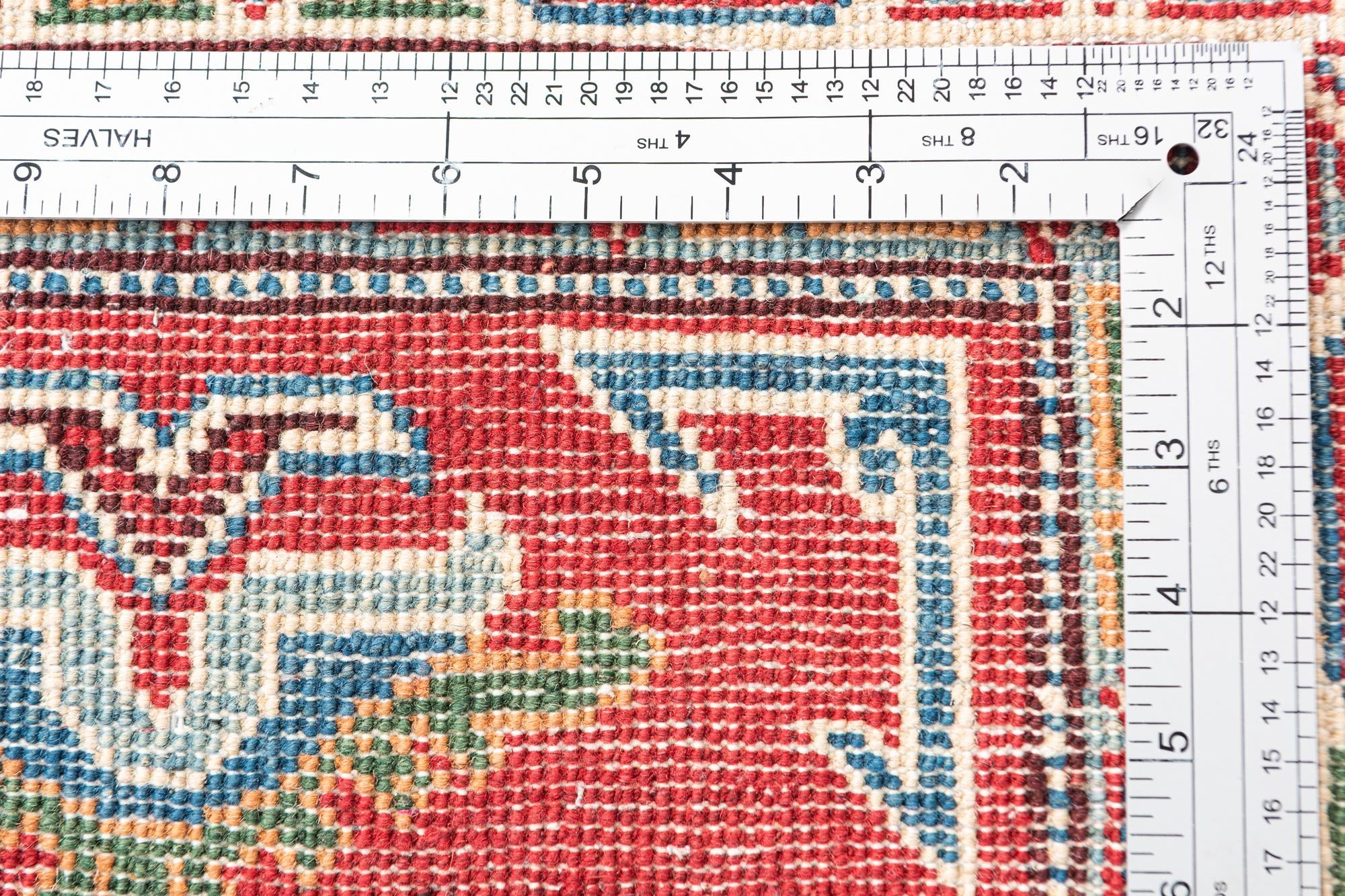 4' 1 x 6' Hand Knotted Kazak Rug