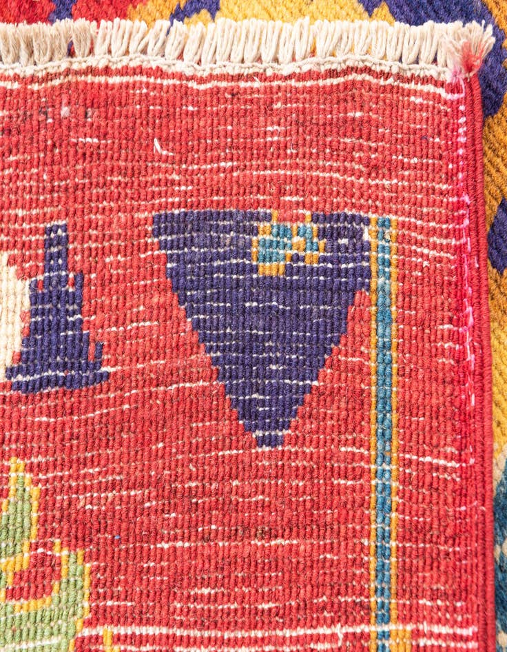 Detail image of 3' 10 x 6' 1  Hand Knotted Kazak Rug