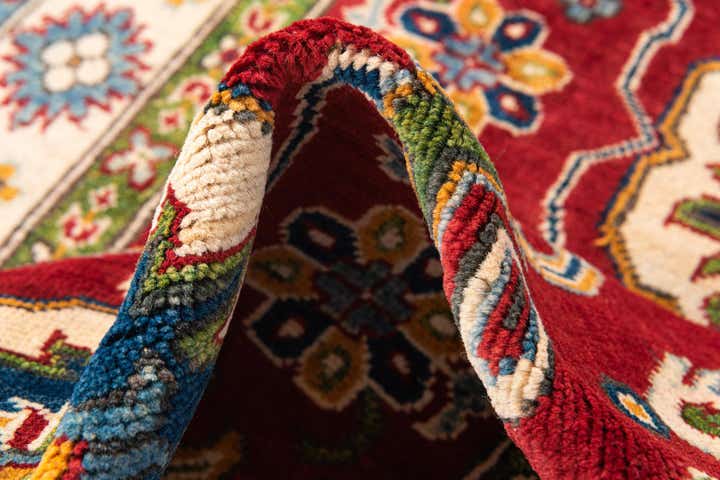 3' 10 x 6' Hand Knotted Kazak Rug