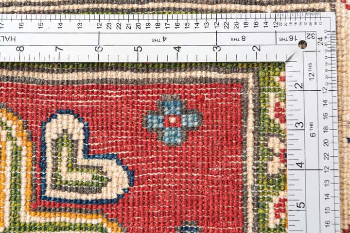 3' 10 x 6' Hand Knotted Kazak Rug