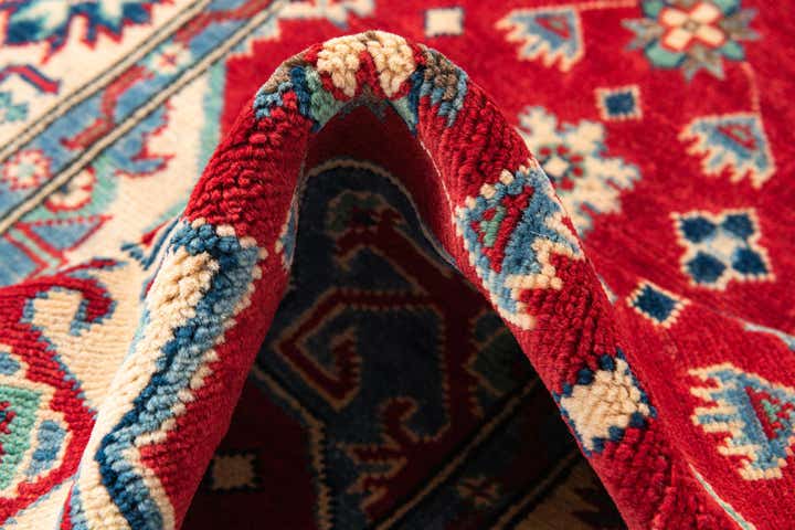 4' x 6' Hand Knotted Kazak Rug