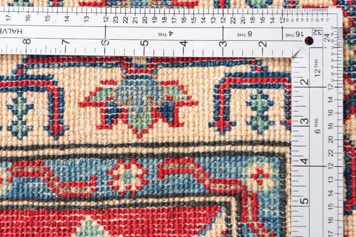 4' x 6' Hand Knotted Kazak Rug