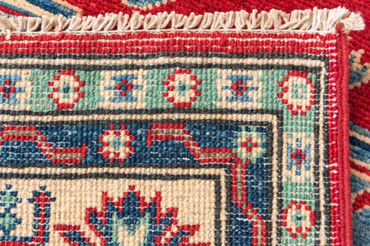 4' x 6' Hand Knotted Kazak Rug