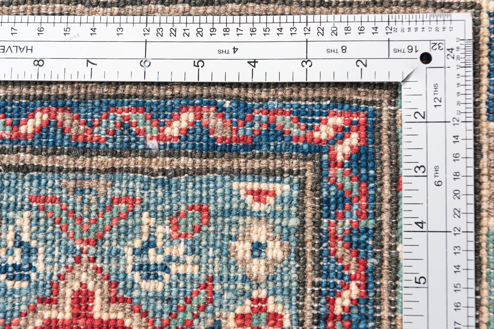 4' x 6' 1 Hand Knotted Kazak Rug