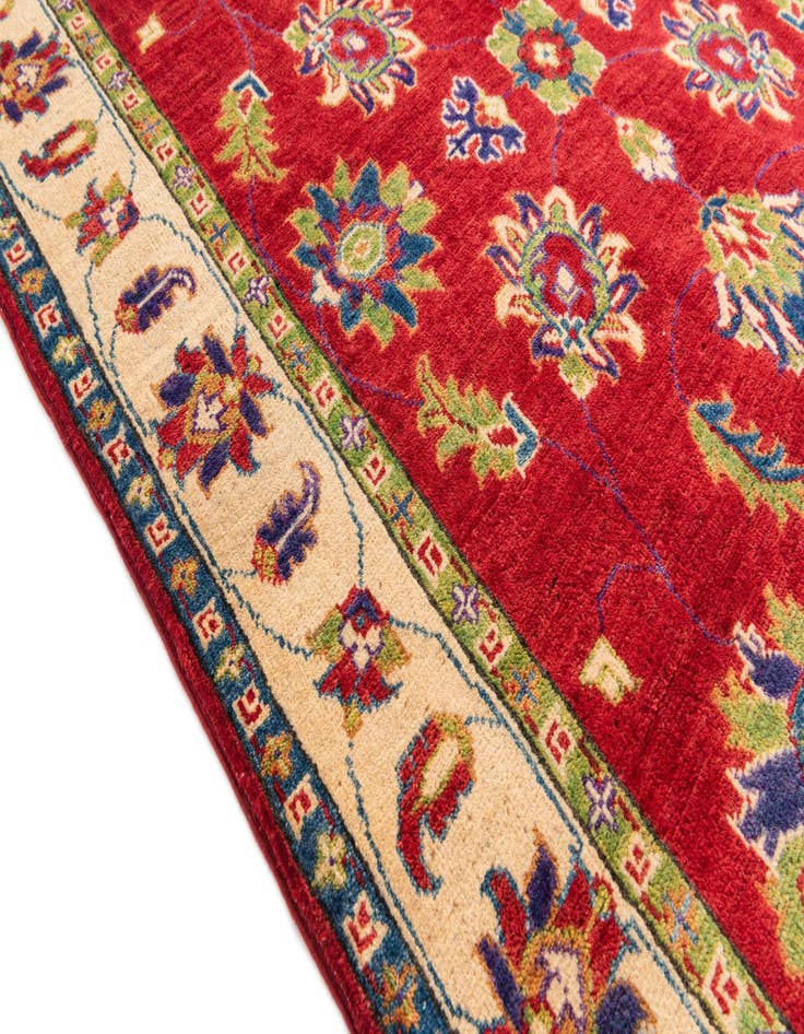 Detail image of 3' 10 x 6'  Hand Knotted Kazak Rug