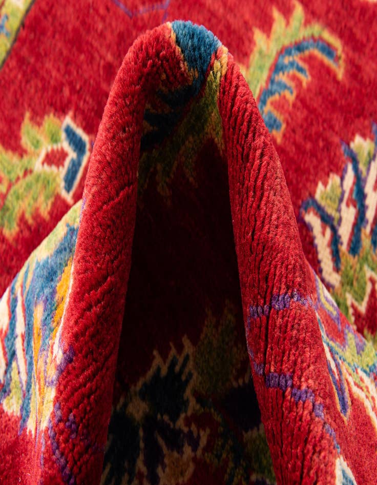 Detail image of 3' 10 x 6'  Hand Knotted Kazak Rug