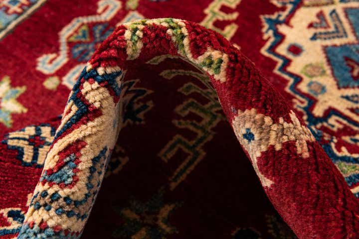 4' x 6' Hand Knotted Kazak Rug