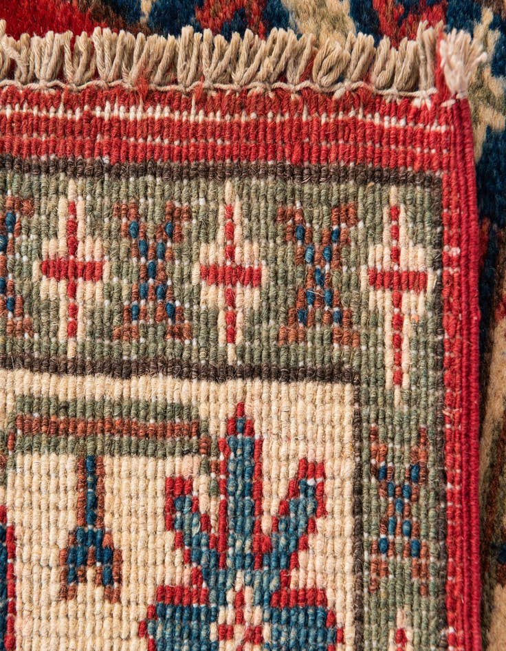 Detail image of 2' 9 x 4' 1  Hand Knotted Kazak Rug