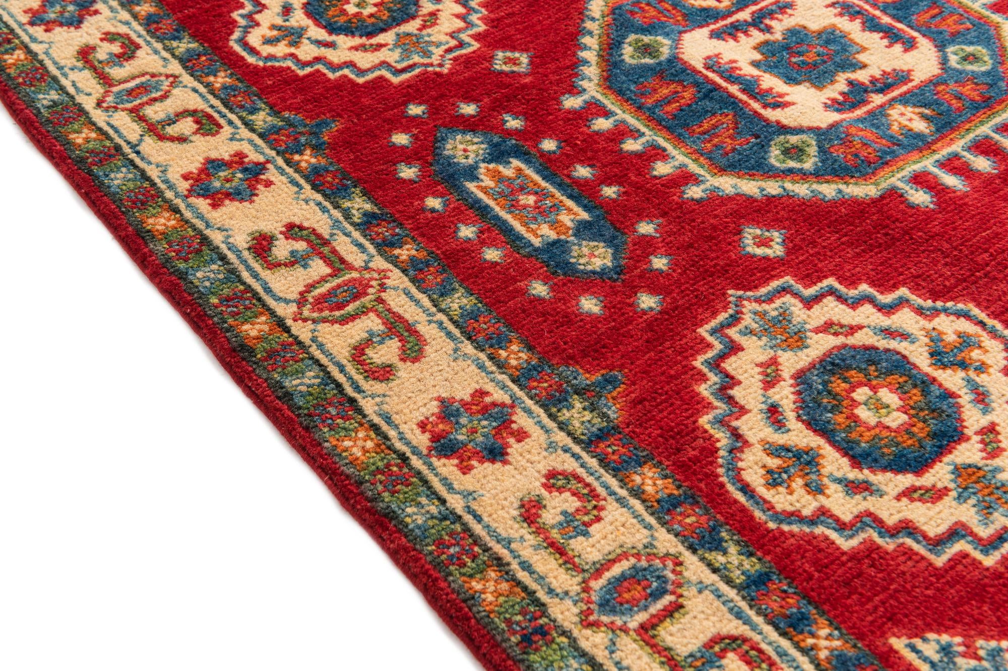 2' 8 x 4' Hand Knotted Kazak Rug