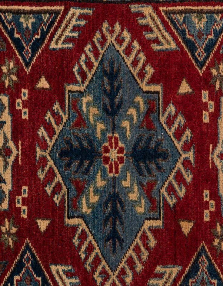 Detail image of 2' 6 x 4' 3  Hand Knotted Kazak Rug