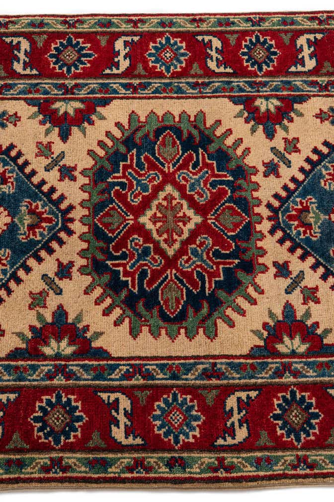 2' 8 x 4' 1 Hand Knotted Kazak Rug