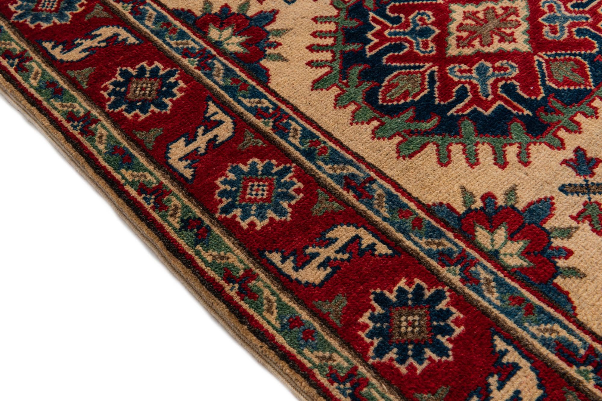 2' 8 x 4' 1 Hand Knotted Kazak Rug