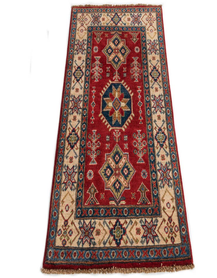 Detail image of 2' 7 x 4' 4  Hand Knotted Kazak Rug