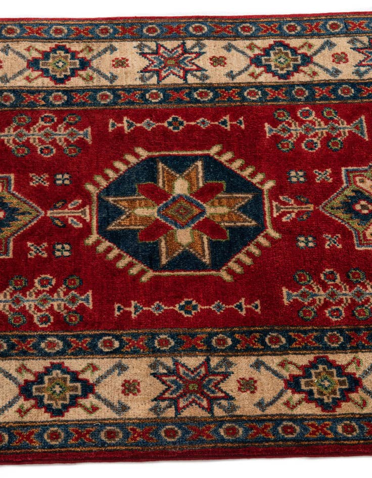 Detail image of 2' 7 x 4' 4  Hand Knotted Kazak Rug