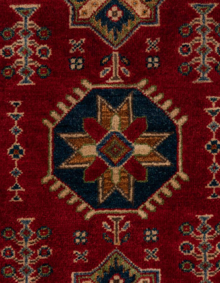 Detail image of 2' 7 x 4' 4  Hand Knotted Kazak Rug