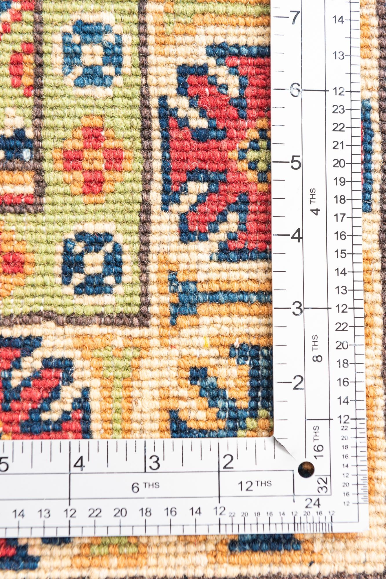 3' 3 x 4' 10 Hand Knotted Kazak Rug
