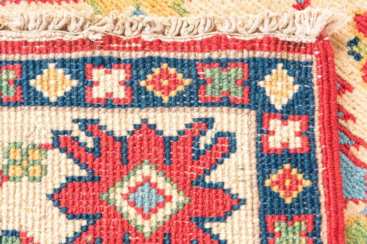 3' 3 x 4' 10 Hand Knotted Kazak Rug