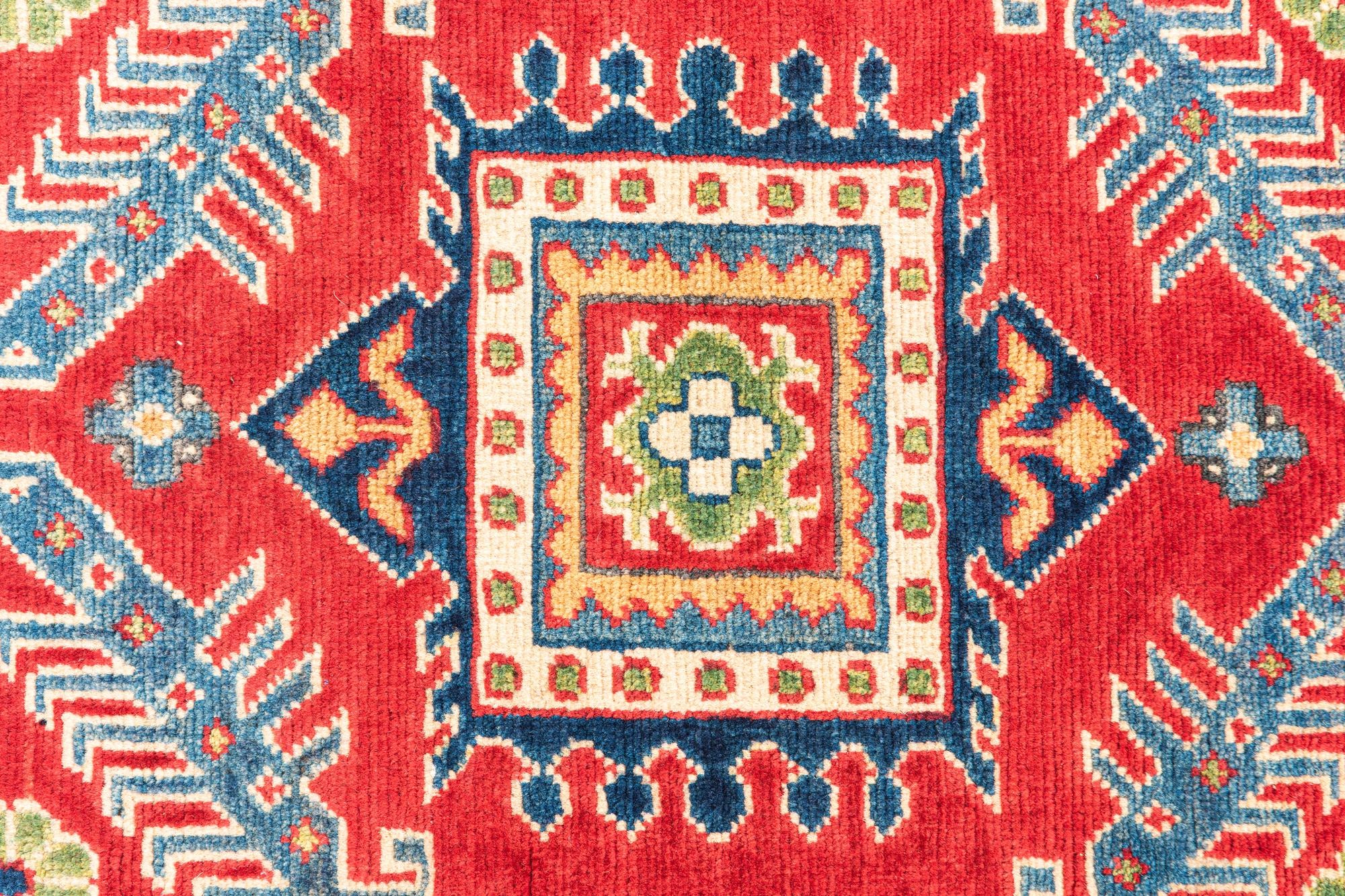 3' 3 x 5' Hand Knotted Kazak Rug