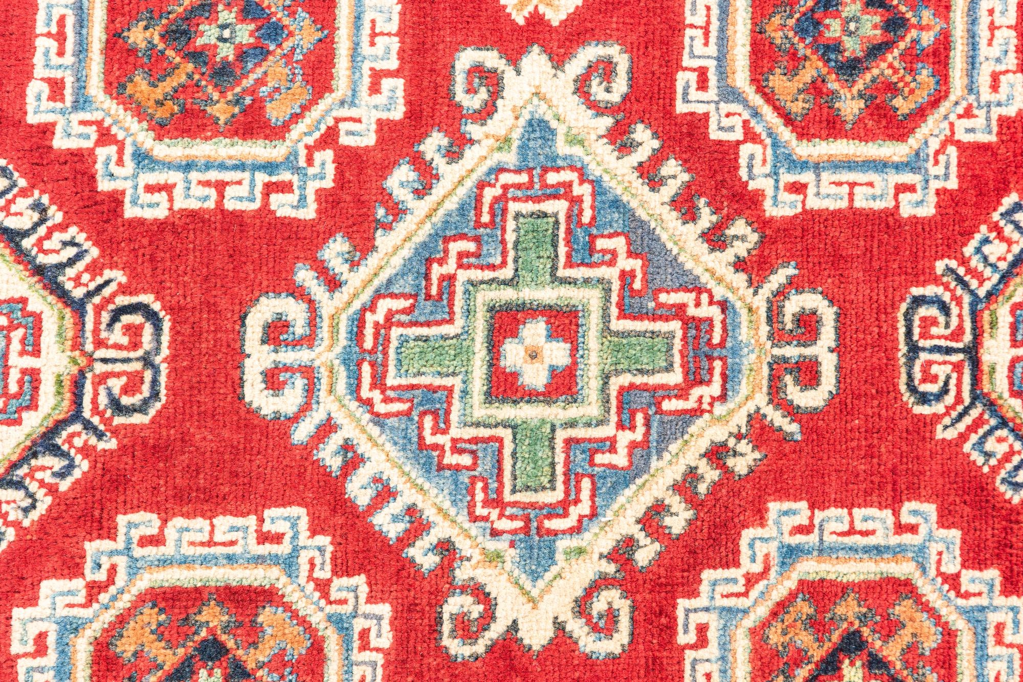 3' 4 x 5' Hand Knotted Kazak Rug