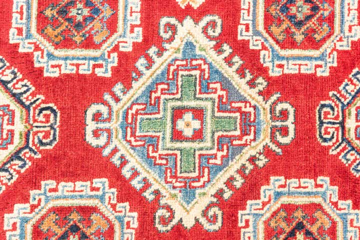 3' 4 x 5' Hand Knotted Kazak Rug