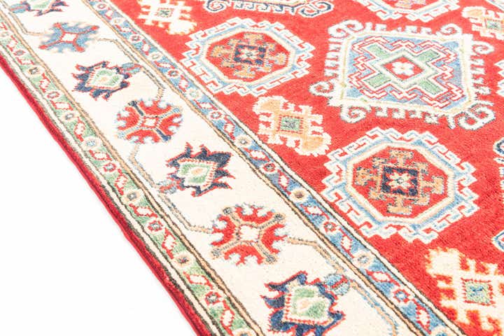 3' 4 x 5' Hand Knotted Kazak Rug