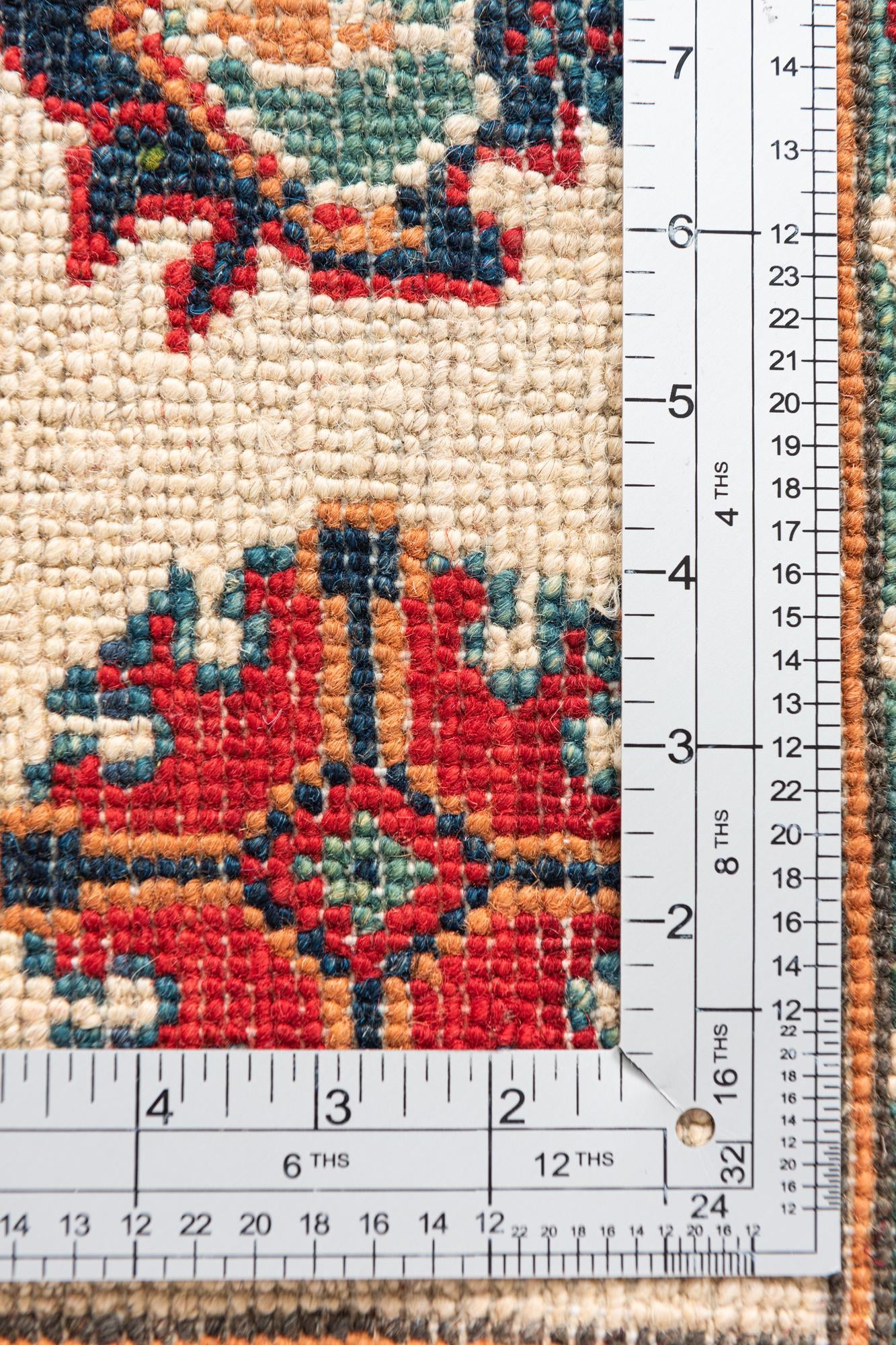 3' 4 x 5' Hand Knotted Kazak Rug