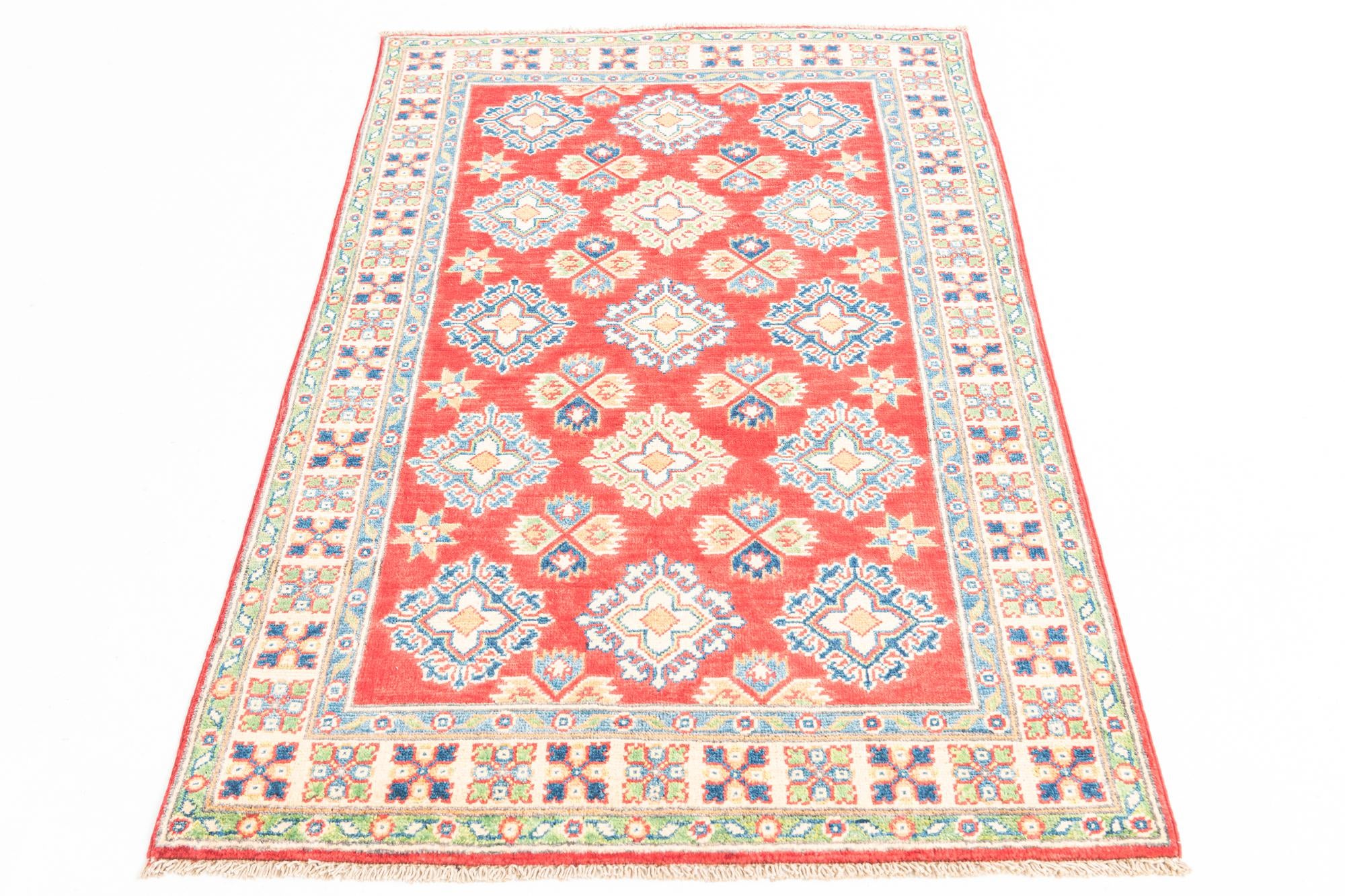 3' 3 x 5' 1 Hand Knotted Kazak Rug