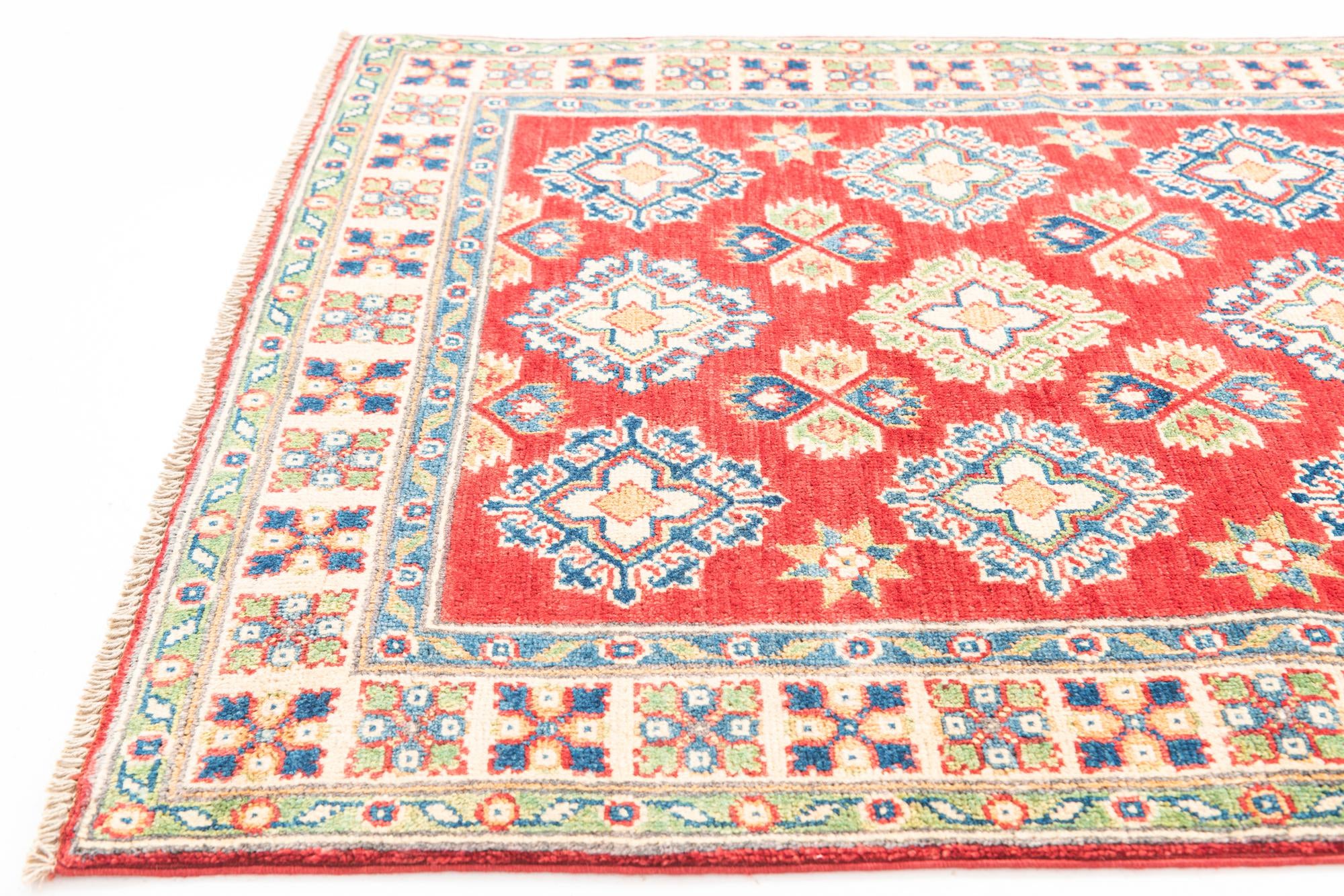 3' 3 x 5' 1 Hand Knotted Kazak Rug