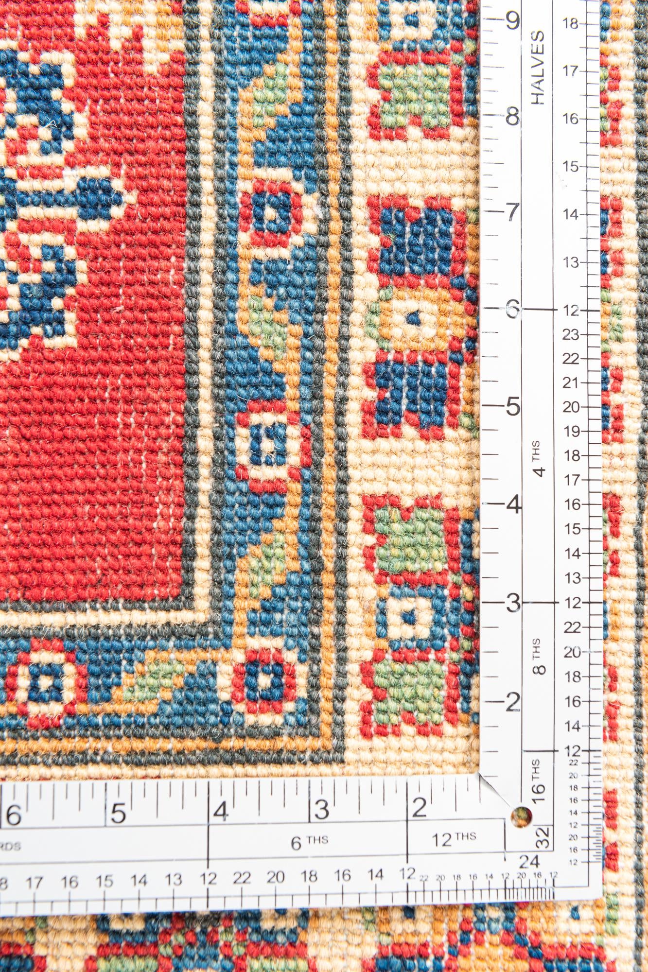 3' 3 x 5' 1 Hand Knotted Kazak Rug