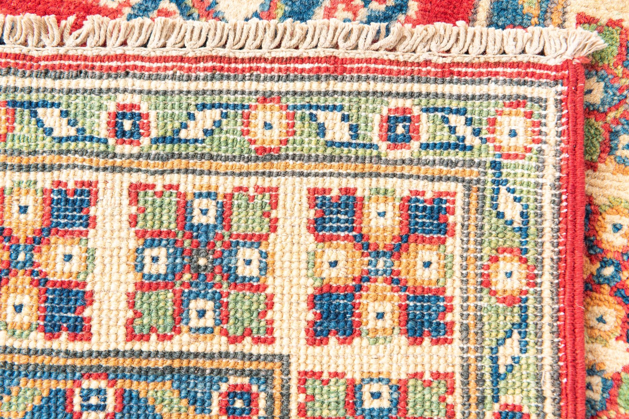 3' 3 x 5' 1 Hand Knotted Kazak Rug