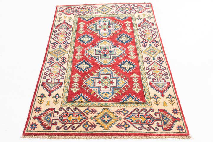 100cm x 150cm Hand Knotted Kazak Rug
