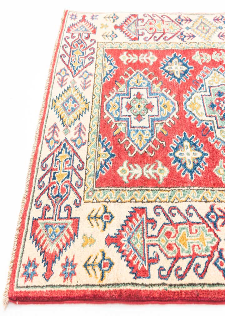 3' 3 x 5' Hand Knotted Kazak Rug