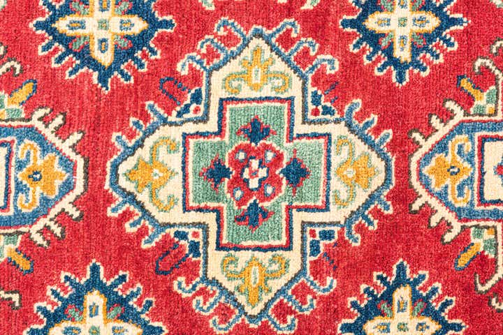 3' 3 x 5' Hand Knotted Kazak Rug