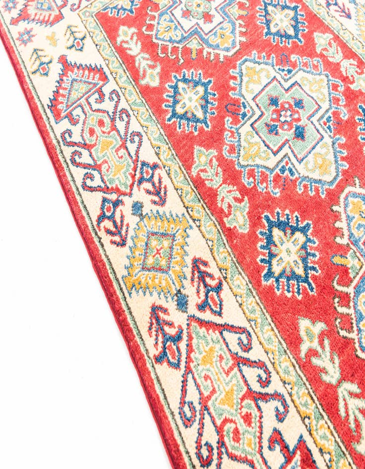 Detail image of 3' 3 x 5' Hand Knotted Kazak Rug