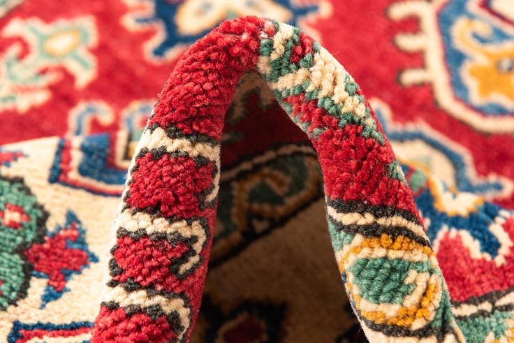 Detail image of 100cm x 150cm Hand Knotted Kazak Rug