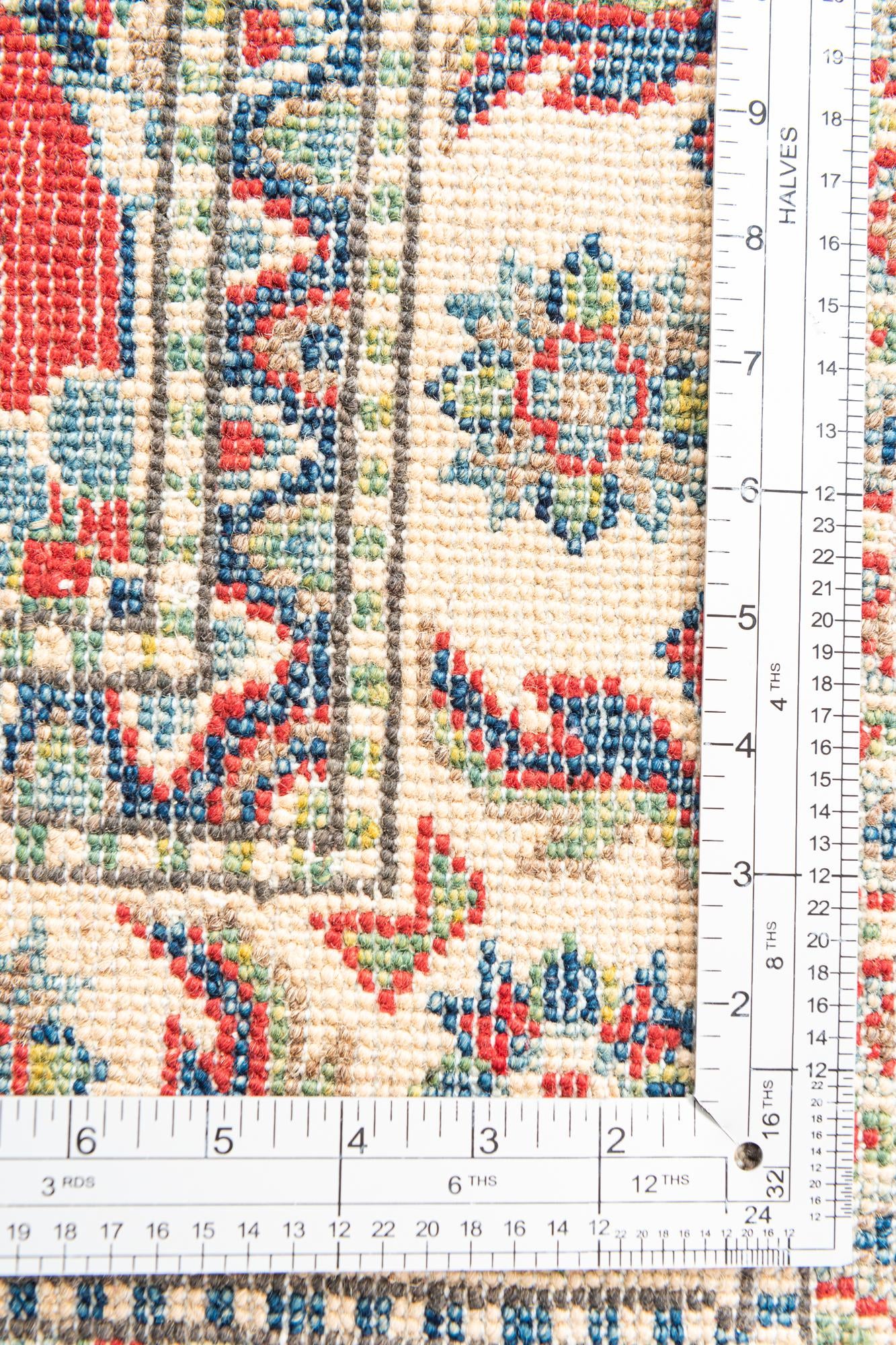 3' 5 x 5' 1 Hand Knotted Kazak Rug