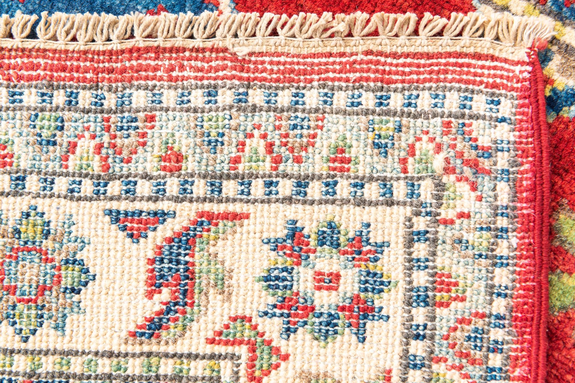 3' 5 x 5' 1 Hand Knotted Kazak Rug