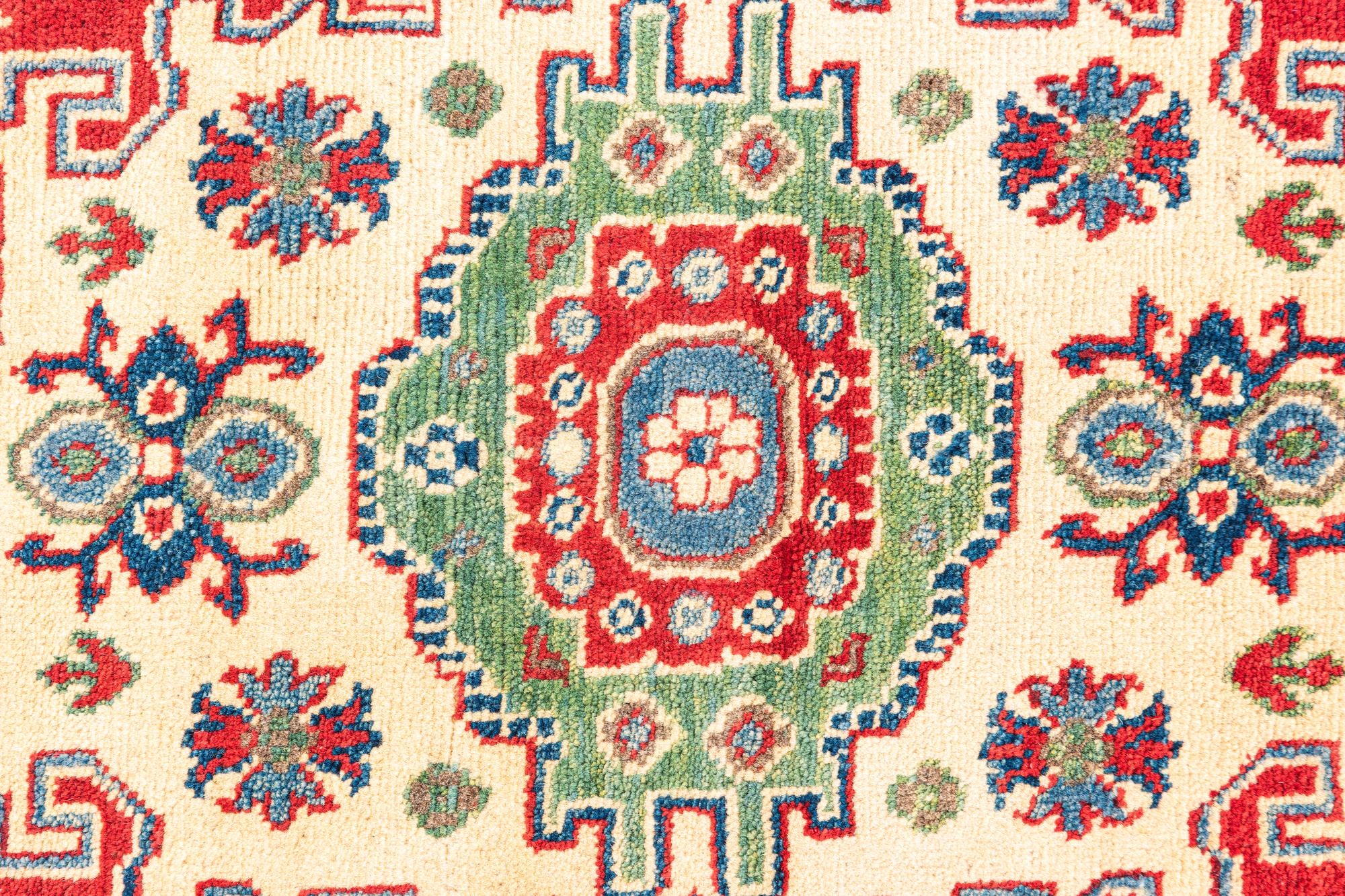 3' 4 x 5' 1 Hand Knotted Kazak Rug