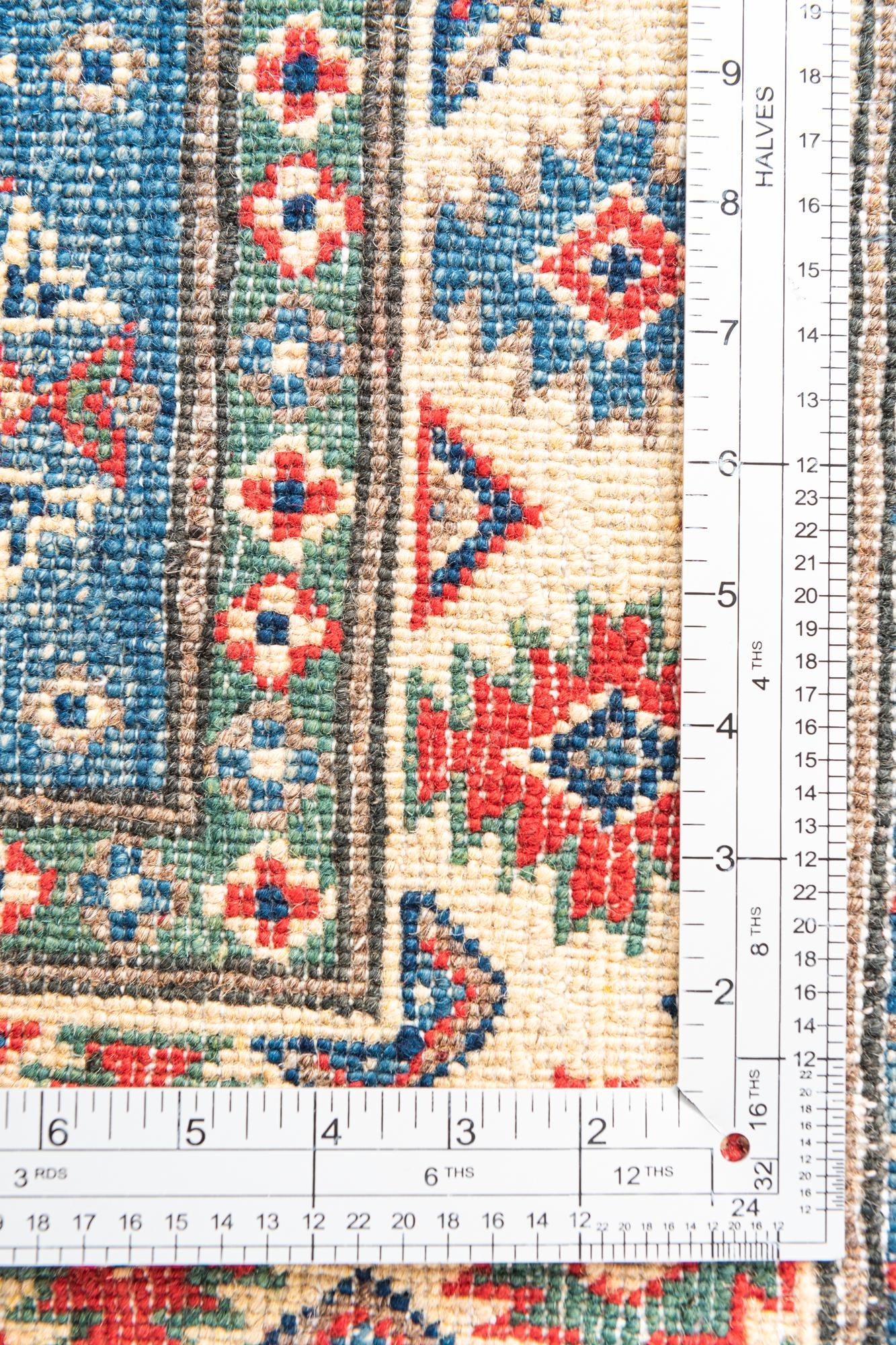 3' 4 x 5' 1 Hand Knotted Kazak Rug