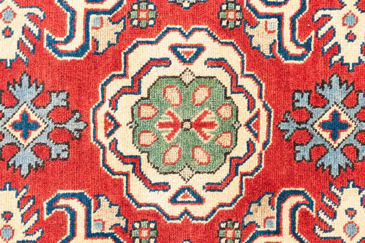 3' 4 x 5' Hand Knotted Kazak Rug