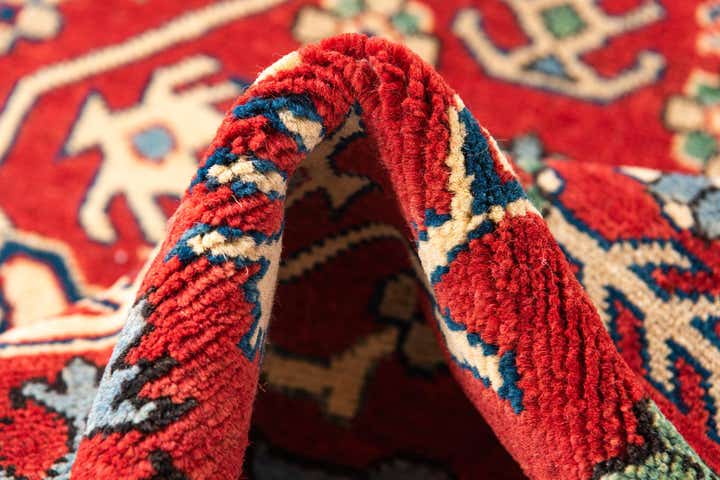 3' 4 x 5' Hand Knotted Kazak Rug