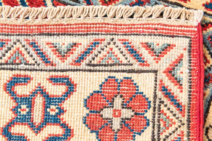 3' 4 x 5' Hand Knotted Kazak Rug