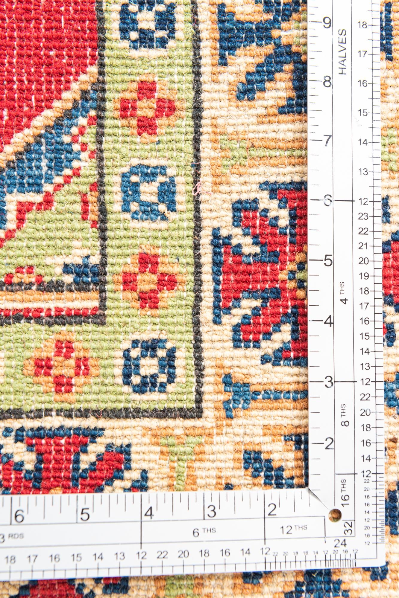 3' 2 x 5' Hand Knotted Kazak Rug