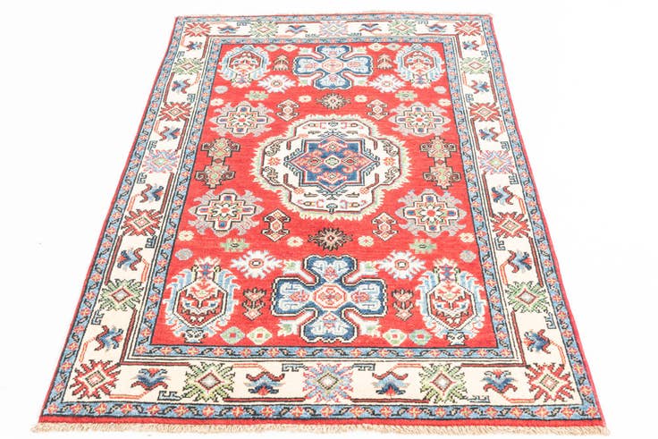 Detail image of 100cm x 150cm Hand Knotted Kazak Rug