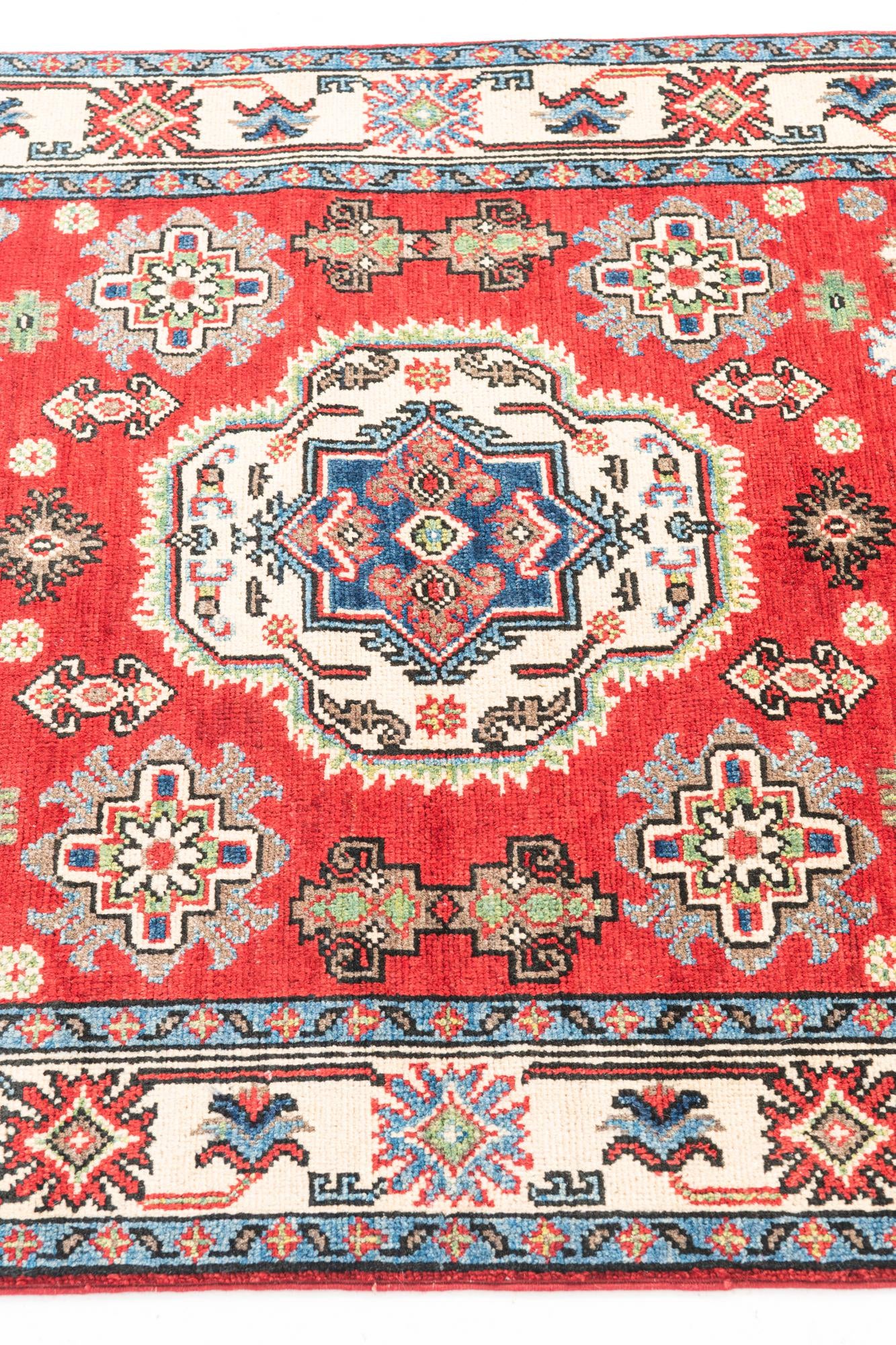 100cm x 150cm anudado a mano Kazak Alfombra