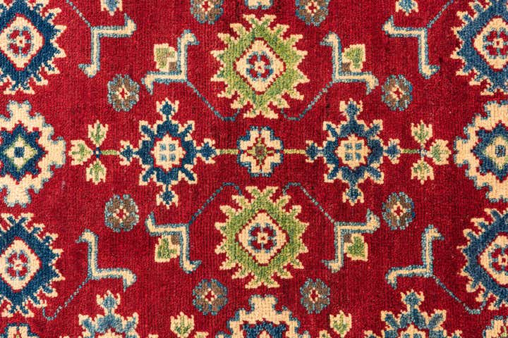 3' 2 x 4' 8 Hand Knotted Kazak Rug