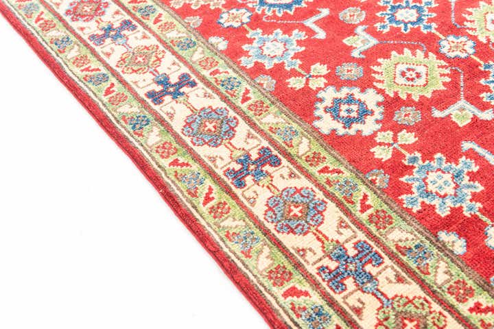 3' 2 x 4' 8 Hand Knotted Kazak Rug