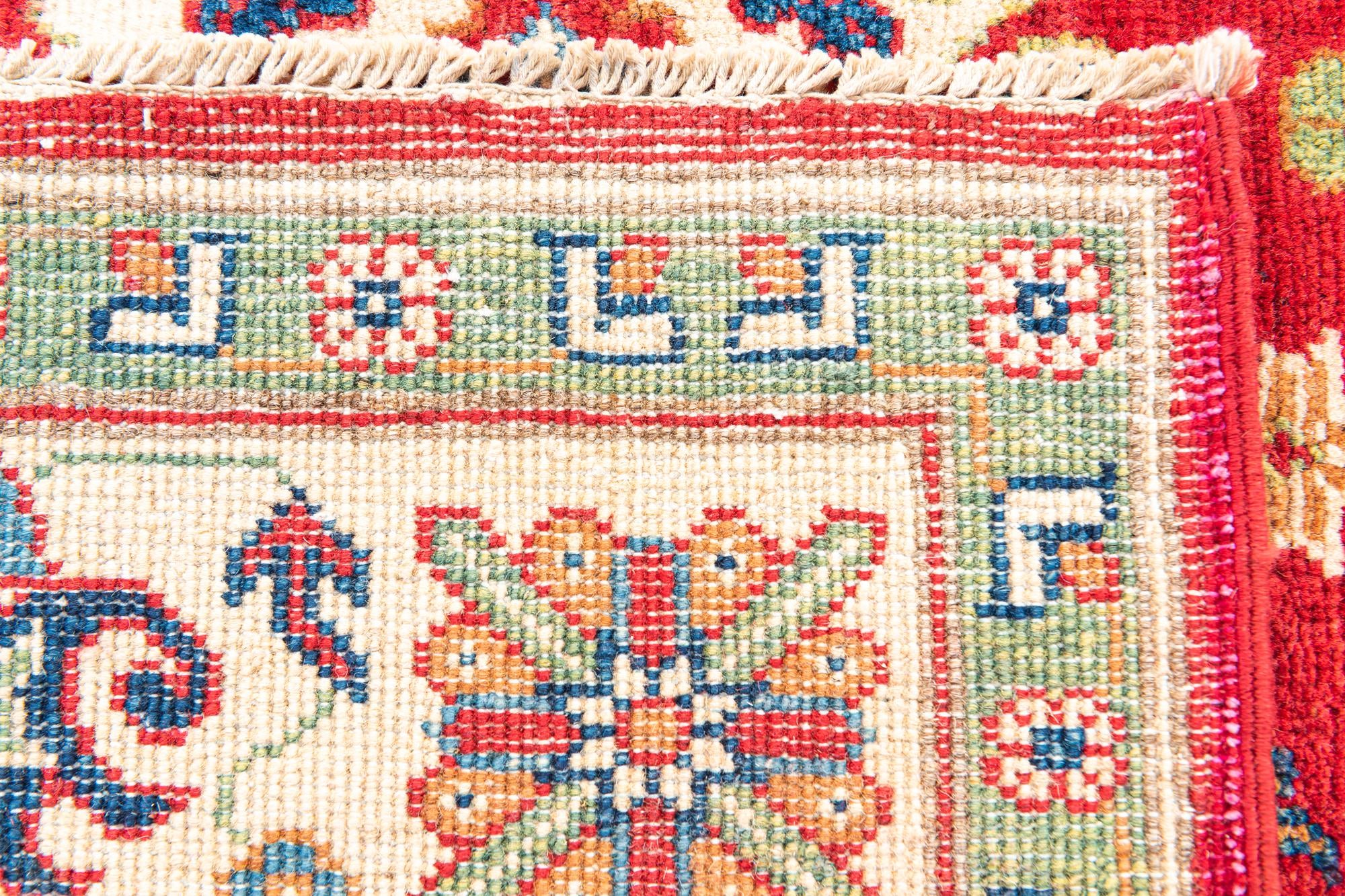 4' 10 x 6' 7 Hand Knotted Kazak Rug