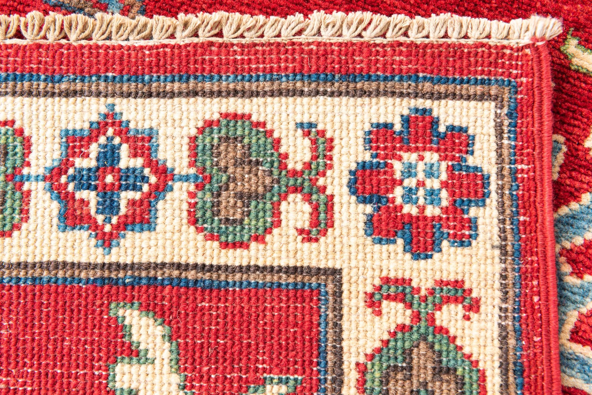 4' 2 x 6' Hand Knotted Kazak Rug