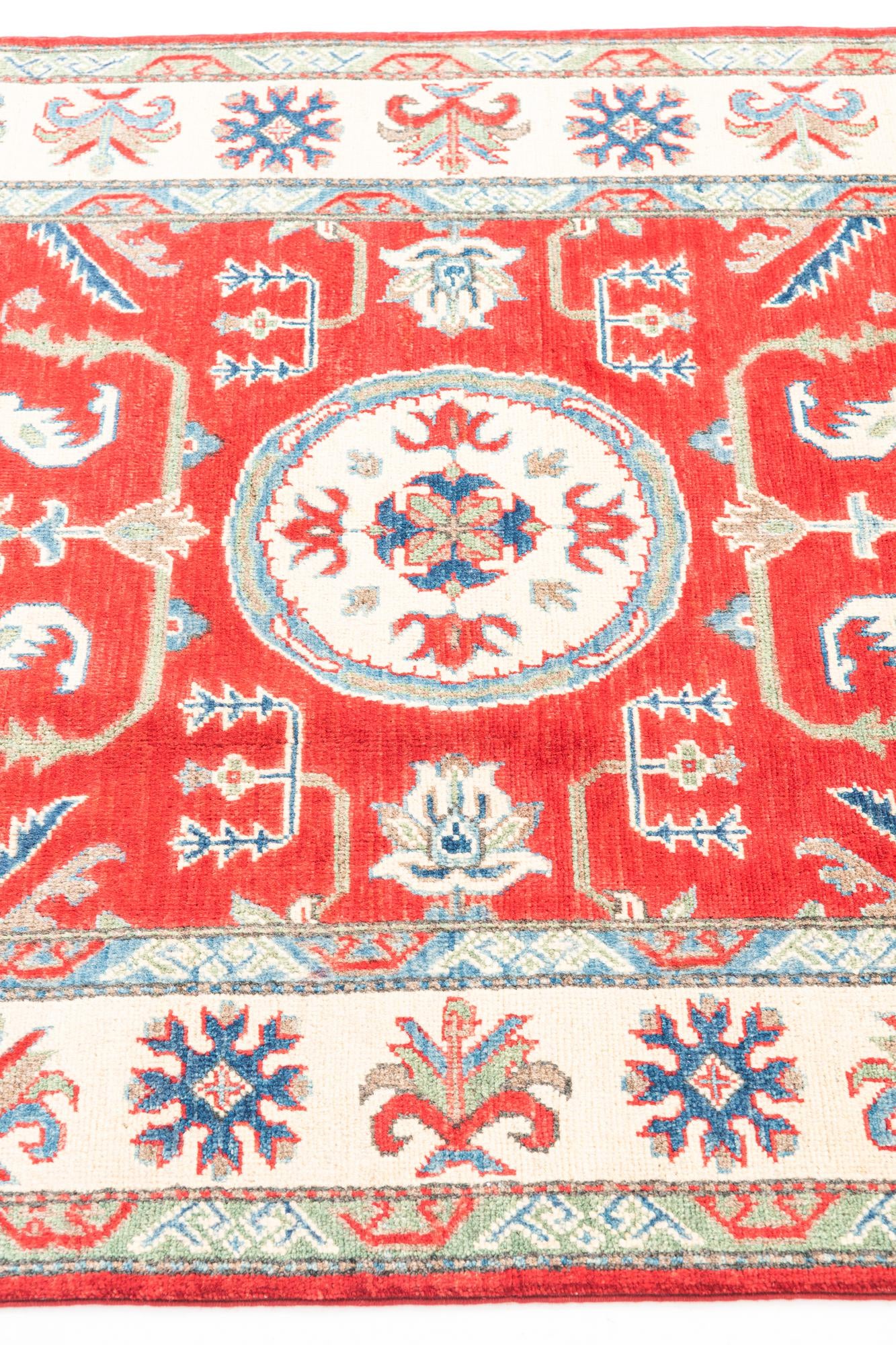 4' x 6' Hand Knotted Kazak Rug